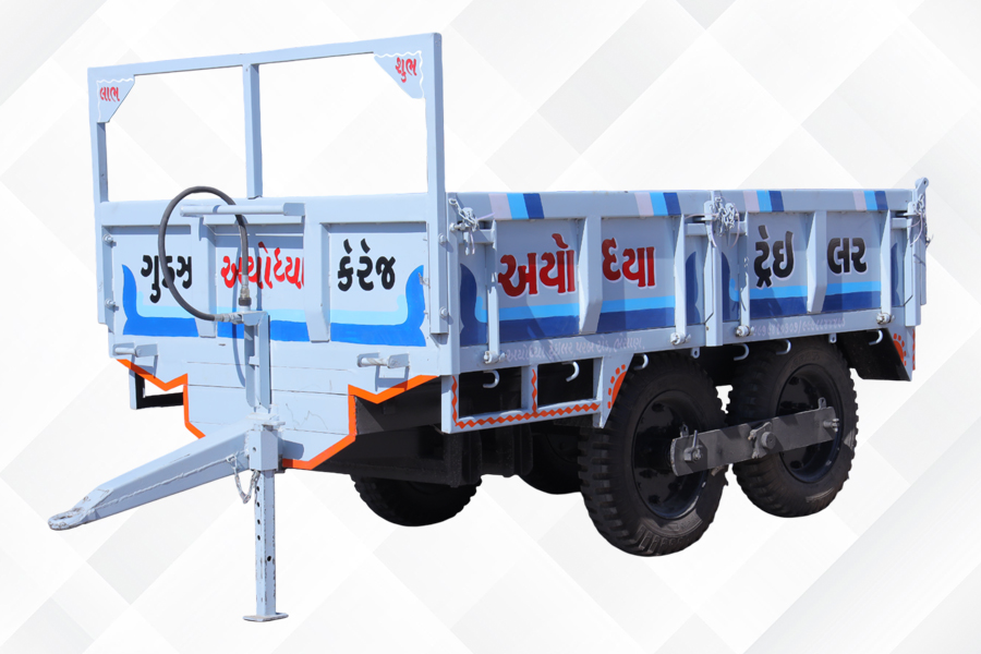 65 Feet Trailer (Four Wheel)